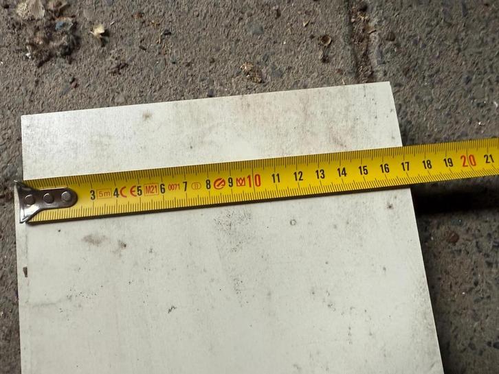 Trespa RAL9010 Stroken - Diverse Afmetingen, Doe-het-zelf en Verbouw, Platen en Panelen, Gebruikt, HPL, Minder dan 20 mm, Ophalen