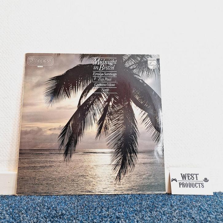 Various - Midnight In Brazil - Vinyl LP (Sample Record), Cd's en Dvd's, Vinyl | Latin en Salsa, Zo goed als nieuw, 12 inch, Ophalen of Verzenden