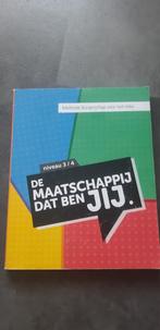 De Maatschappij Dat Ben Jij - MBO Burgerschap, Boeken, Ophalen of Verzenden, Zo goed als nieuw, Maatschappijleer, Onbekend