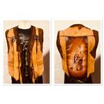 leather vest, leer, airbrush, bikester, biker, rocker, vrouw, Motoren, Nieuw zonder kaartje, Dames, Jas | leer, Leather vest