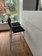 Martin Visser Spectrum barkrukken - Zwart (2x), Ophalen, Gebruikt, 60 tot 90 cm, Metaal