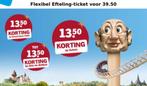 2x Efteling kaartjes, Twee personen, Ticket of Toegangskaart