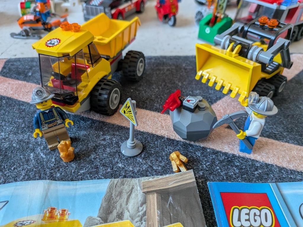 Lego 4201 City Kiepwagen met Laadschop, Verzenden, Zo goed als nieuw, Complete set, Lego