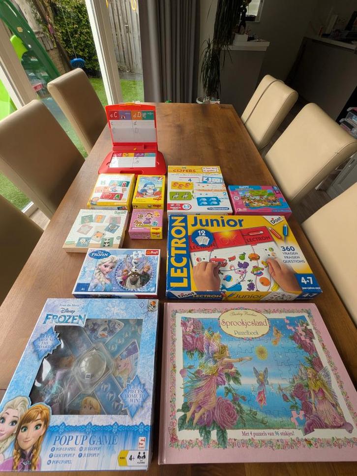 Spelletjes en Puzzels voor Kinderen (3-7 jaar) 14 stuks!, Kinderen en Baby's, Speelgoed | Kinderpuzzels, Ophalen