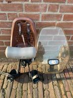 Yepp voorzitje met windscherm, Fietsen en Brommers, Fietsaccessoires | Fietsstoeltjes, Ophalen, Gebruikt, Voorzitje, Yepp