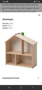 Ikea Houten Poppenhuis / Open Kast - 58x22x59 cm, Ophalen, Zo goed als nieuw, Poppenhuis