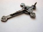 Kruisje, crucifix zilver of verzilverd - Italy (8043), Antiek en Kunst, Ophalen