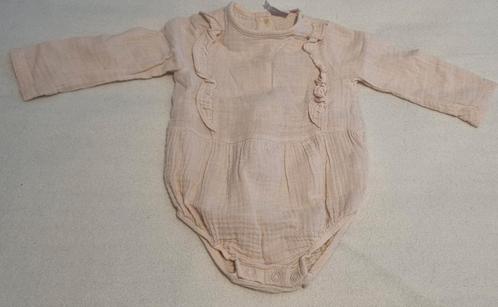 Zara romper bodystick blouse zacht roze maat 68 baby kleding, Kinderen en Baby's, Babykleding | Maat 68, Zo goed als nieuw, Meisje