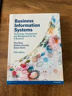 Business Information Systems - Bocij et al., Boeken, Ophalen, Zo goed als nieuw, Vakgebied of Industrie