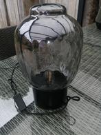 Tafellamp 35 cm hoog, Ophalen, Zo goed als nieuw, Glas, Minder dan 50 cm
