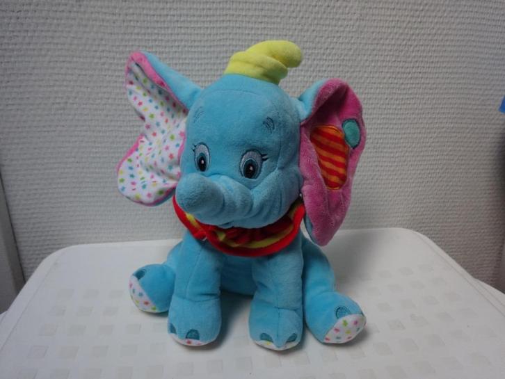 pluche dombo olifantje, Kinderen en Baby's, Speelgoed | Knuffels en Pluche, Zo goed als nieuw, Olifant, Ophalen