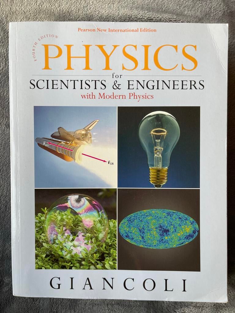 Physics for Scientists & Engineers - Giancoli, Ophalen of Verzenden, Beta, Zo goed als nieuw, HBO