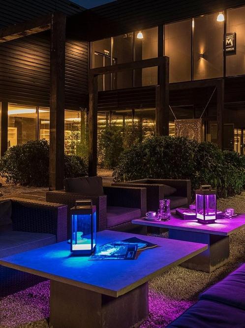 **ACTIE**Faro tafellamp / speaker RGB, Tuin en Terras, Buitenverlichting, Nieuw, Led, Verzenden