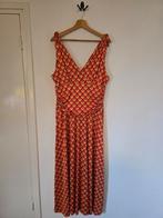 XXL Vintage chic for Topvintage Grecian geo maxi jurk, Maat 46/48 (XL) of groter, Oranje, Ophalen of Verzenden, Zo goed als nieuw