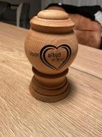 houten woon accessoires (mini urnen), Nieuw, Minder dan 25 cm, Hout, Ophalen