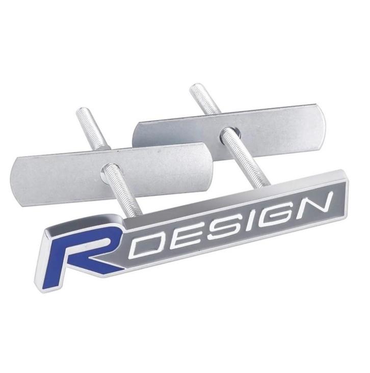 Volvo R-design Rdesign logo embleem V70 V90 XC40 XC60 XC90, Auto-onderdelen, Klein materiaal, Volvo, Nieuw, Verzenden