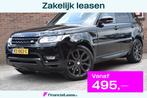 Land Rover Range Rover Sport 3.0 TDV6 S '16 Pano Leder Clima, Auto's, Land Rover, Gebruikt, 2993 cc, 259 pk, Zwart