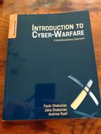 Introduction to Cyber-warfare Jana Shakarian 2013, Ophalen of Verzenden, Beta, Zo goed als nieuw, WO