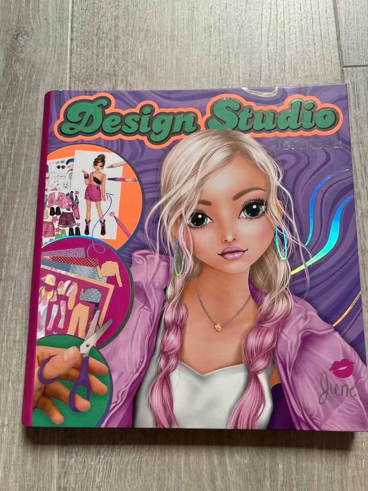 TopModel design studio grote stevige map, Kinderen en Baby's, Speelgoed | Educatief en Creatief, Zo goed als nieuw, Knutselen