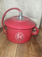Te koop 3 kop en schotel lampen van Douwe Egberts met verlic, Ophalen, Zo goed als nieuw