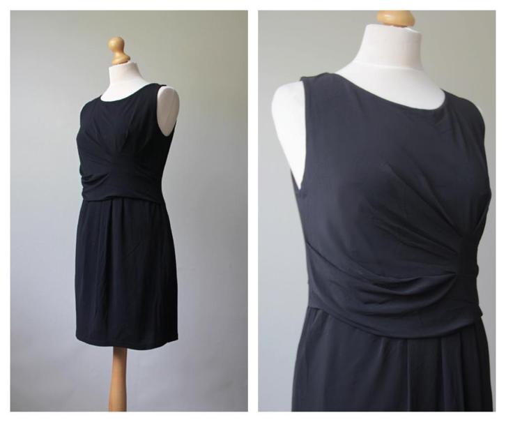 La Fee Maraboutee - prachtige jurk / zwart / maat 44, Kleding | Dames, Jurken, Zo goed als nieuw, Maat 42/44 (L), Zwart, Boven de knie