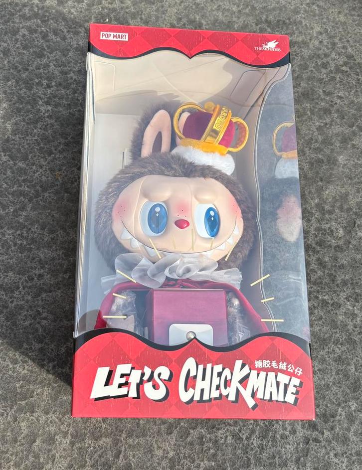 Let’s check mate labubu - the king, Verzamelen, Poppetjes en Figuurtjes, Ophalen of Verzenden