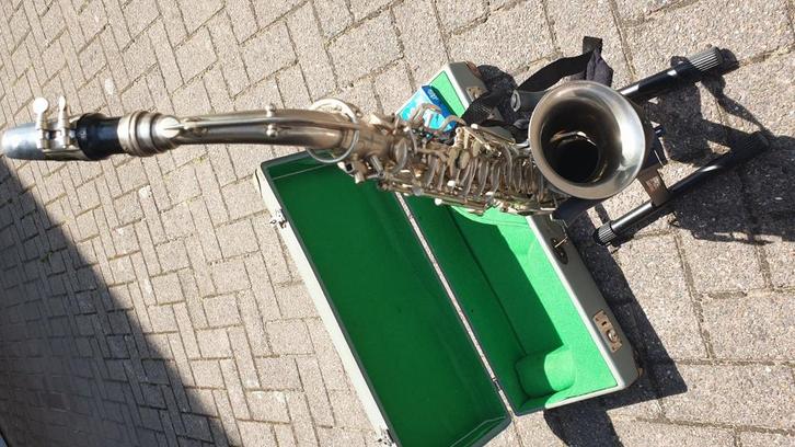 Alt Saxofoon Quesnon/Buffet Crampon, Muziek en Instrumenten, Blaasinstrumenten | Saxofoons, Gebruikt, Alt, Met koffer, Ophalen