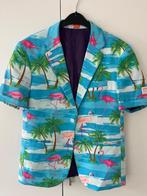 Opposuit Flamingo maat 48, Carnaval, Maat 48/50 (M), Opposuits, Ophalen of Verzenden