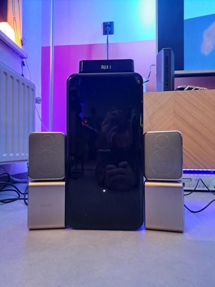 Z.G.A.N. Philips Fidelio CSS9211 - 2.1 Home Cinema Set!!, Audio, Tv en Foto, Home Cinema-sets, Zo goed als nieuw, Overige spelers