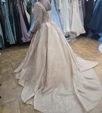 Perzikkleurige I Hennajurk / Bruidsjurk / Baljurk, Galajurk, Overige kleuren, Sisi Bruidshuis, Maat 42/44 (L)