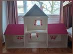 Groot barbiehuis met veel accessoires, Ophalen, Gebruikt, Poppenhuis