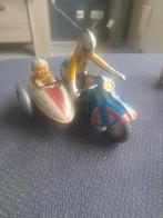 Vintage Blikken speelgoed zijspan china werkend pt318, Ophalen of Verzenden