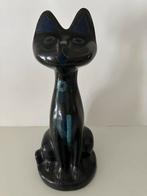 Zwaar beeld van een kat, poes, Ophalen of Verzenden, Gebruikt, Dier