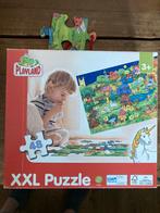 Playland XXL Puzzel - Unicorns Fantasie, 2 tot 4 jaar, Zo goed als nieuw, Van hout, Meer dan 50 stukjes