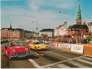 Denemarken , Kopenhagen met auto's Lotus Elite, Triumph TR3 beschikbaar voor biedingen