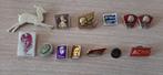 USSR Rusland Badges met  verschillende onderwerpen-13 stuks., Ophalen of Verzenden, Overige soorten, Overige gebieden, Embleem of Badge