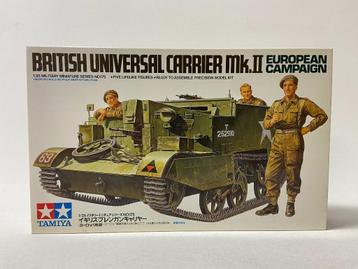 Tamiya 1:35 British Universal Carrier Mk.  II (zie beschr.) beschikbaar voor biedingen