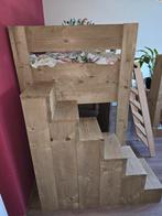 Hoogslaper steigerhout, Kinderen en Baby's, Kinderkamer | Stapelbedden en Hoogslapers, Ophalen, Gebruikt, Hoogslaper
