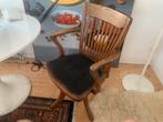 Vintage Houten Bureaustoel, Ophalen