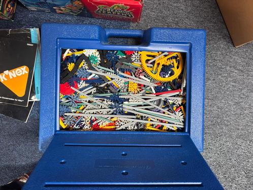 K'nex combi set: Doos + Screamin Serpant + Storm Mountain, Kinderen en Baby's, Speelgoed | Bouwstenen, Gebruikt, K'nex, Ophalen of Verzenden