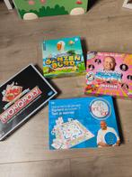 Monopoly, ganzenbord, onvoorspelbaar en mijn tent is top, Ophalen, Zo goed als nieuw