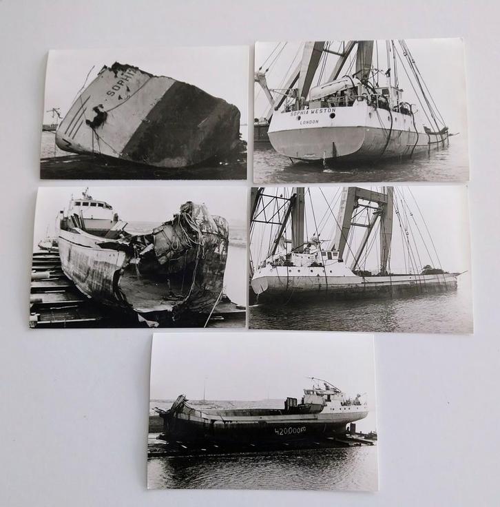 Berging Sophia Weston Walsoorden., Verzamelen, Scheepvaart, Zo goed als nieuw, Kaart, Foto of Prent, Ophalen of Verzenden