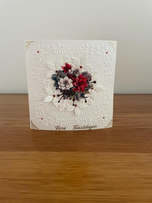 Kaartje kerst (36), Hobby en Vrije tijd, Kaarten | Zelfgemaakt, Nieuw, Kerst, Ophalen of Verzenden