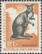 IRIAN BARAT 4 - Dieren: zoogdieren (kangoeroe), Ophalen of Verzenden, Dier of Natuur, Postfris