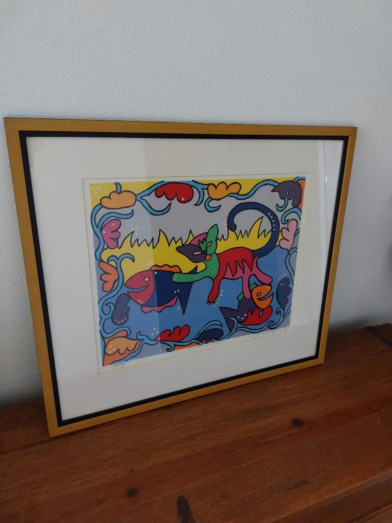 zeefdrukken van Shunyam., Ophalen