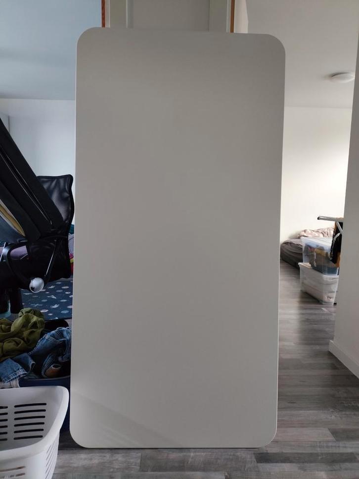 Ikea Bekant Bureaublad 160x80, Huis en Inrichting, Tafels | Eettafels, 50 tot 100 cm, 150 tot 200 cm, Rechthoekig, Ophalen
