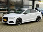 Audi A3 Limousine 30 TFSI S-Line Automaat Facelift LED NAP A, Gebruikt, Lichtsensor, Wit, Origineel Nederlands
