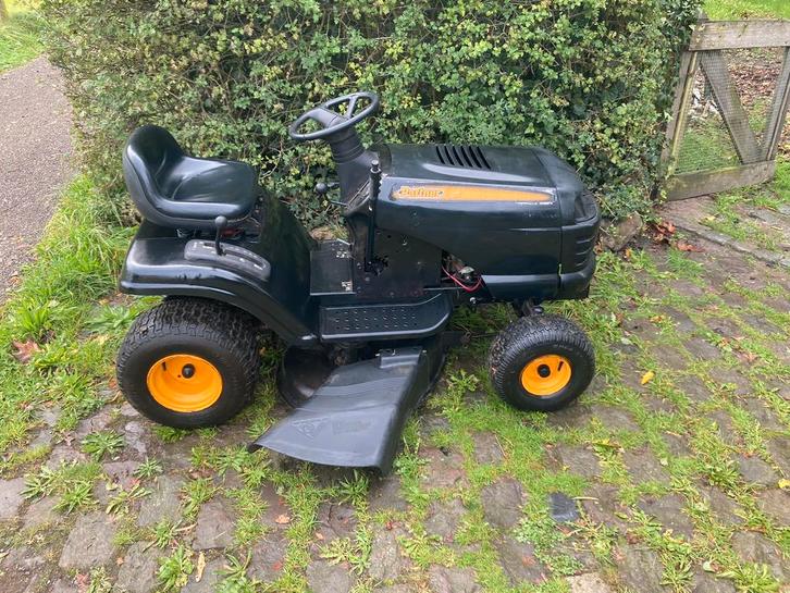 Partner P12597 zitmaaier-inruil mogelijk!!!, Tuin en Terras, Zitmaaiers, Zo goed als nieuw, 90 tot 120 cm, Elektrische starter