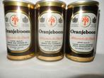 3 Verschillende ORANJEBOOM Bier blikjes (50 jaar oud !!), Verzamelen, Biermerken, Ophalen of Verzenden, Zo goed als nieuw, Overige typen