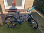 20 inch jongens fiets zwart/blauw, Ophalen, Gebruikt, 20 inch, Versnellingen